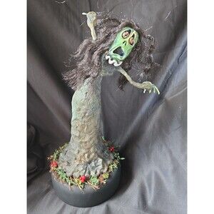 OOAK Creepy Oddity Clay Spooky Two Faced Skeleton Ghoul Undead Creature